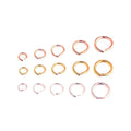 Variety Thickness Different Color Diameter S925 Sterling Silver Jump Ring Open Ring