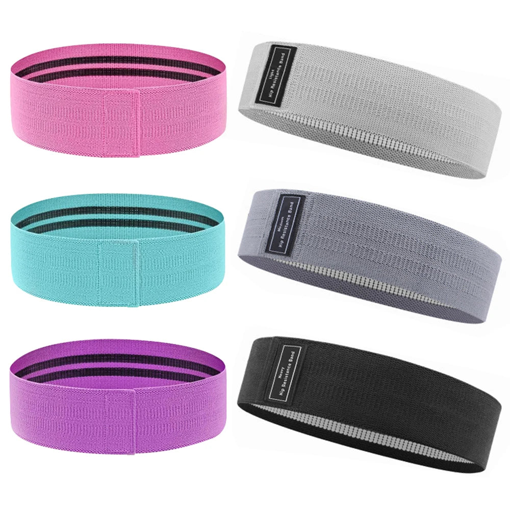 Seamless Fabric Resistance Bands Booty Trainer Booty Bands Custom Logo