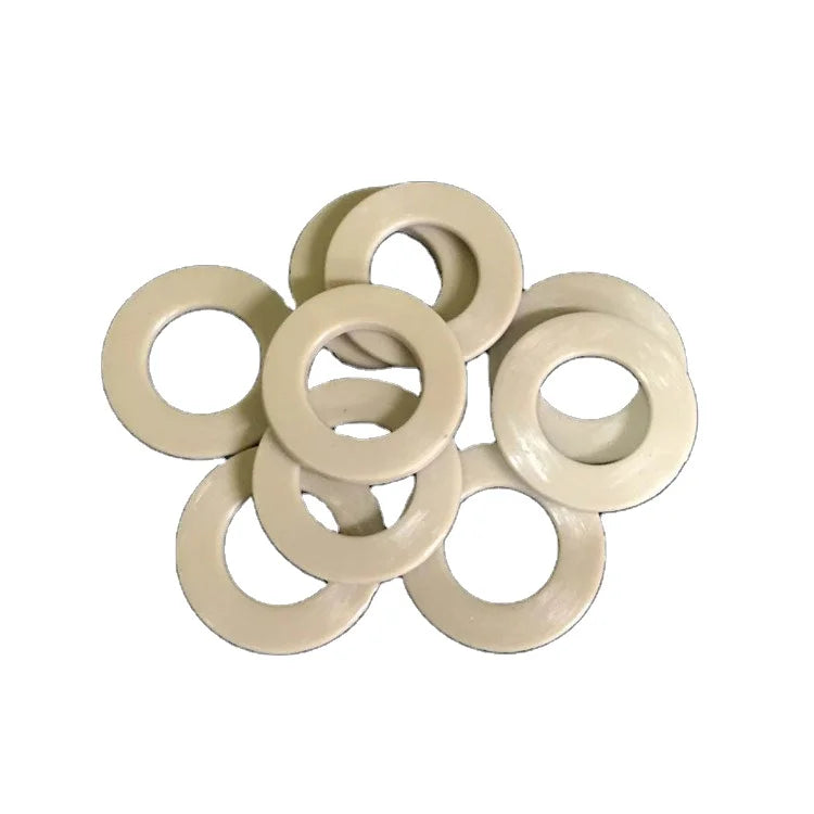 OD 1" M3M4M5M6 High Temperature Resistant Insulation Acid Alkali Resistant Plastic Flat PEEK Washers Black for 3/8" Screws