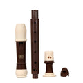 ABS Alto Recorder 8 Hole Baroque Style Recorders Instrument Detachable with Finger Rest and Carrying Bag Classroom Wind Musical
