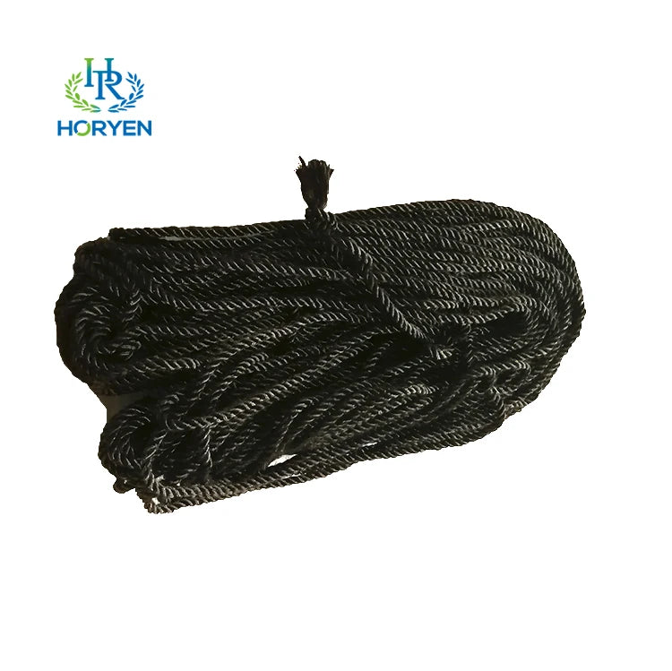 High Temperature Resistance High Strength 3mm 5mm Carbon Fiber Wire Rope Carbon Fiber Packing Rope