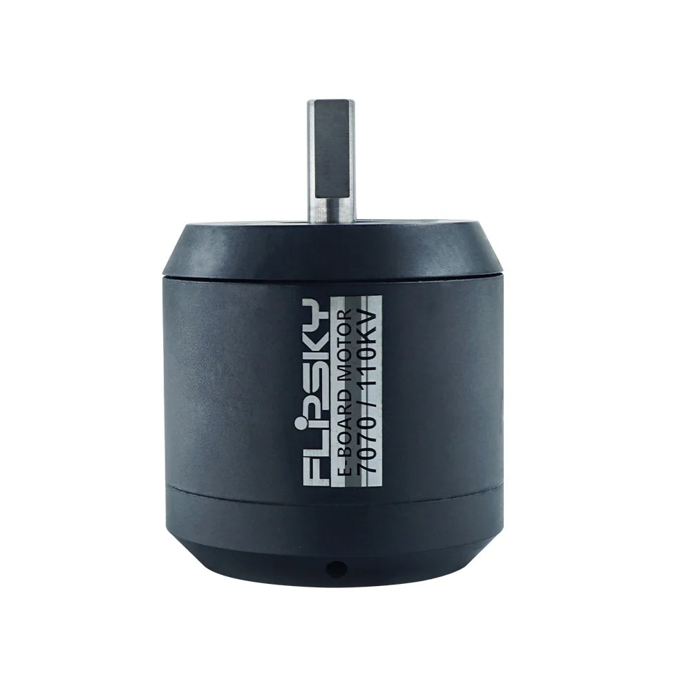 Flipsky Battle Hardened 110KV 4200W 18S Round  D Shaft Sensored Outrunner Brushless DC Motor 7070 Motor for Electric Skateboard