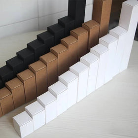 Factory Supply Custom Logo Handicraft Carton Box Paper Material with UV Advantage Square Shape for Crafts Packaging