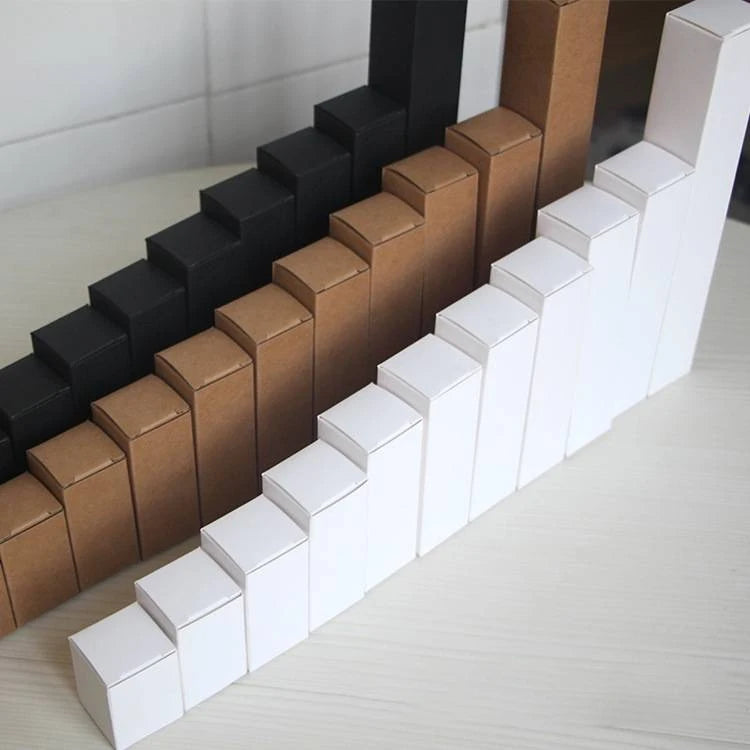 Factory Supply Custom Logo Handicraft Carton Box Paper Material with UV Advantage Square Shape for Crafts Packaging