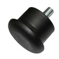 Chinese Factory Fixed Stationary Castors Foot Glides for Office Chair Modern Design Plastic Nylon Wheel Plain Bearing Easy