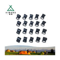 FL2010  Outdoor Tent Pole C Clip G-shaped Plastic Tent Hook Clasp of Different Sizes