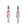 Aquarium Stop Valve Anti-carbon Dioxide CO2 Check Valves Stainless Steel Bubbler Refiner for Carbon Dioxide Equipment