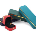 Ready to Ship Creative Elegant New Product Stoving Varnish Jewelry Box Five Colors Ring Box Jewelry Packaging Box