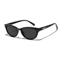Fuqian Small Frame Cat's Eye Sunglasses Unisex PC Lenses & Frame UV400 European American Fashion Red Model S95174