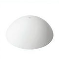 Factory Wholesale White Glass Lamp Shade Pendant Lamp Replacement for Home Restaurant Exhibition Hall Industrial Study Room