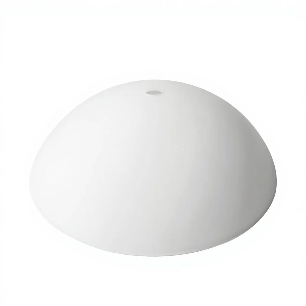 Factory Wholesale White Glass Lamp Shade Pendant Lamp Replacement for Home Restaurant Exhibition Hall Industrial Study Room