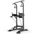Wholesale Adjustable Height Steel Power Tower Multi-Function Fitness Dip Station Pull-up Bar for Strength Training Body Building
