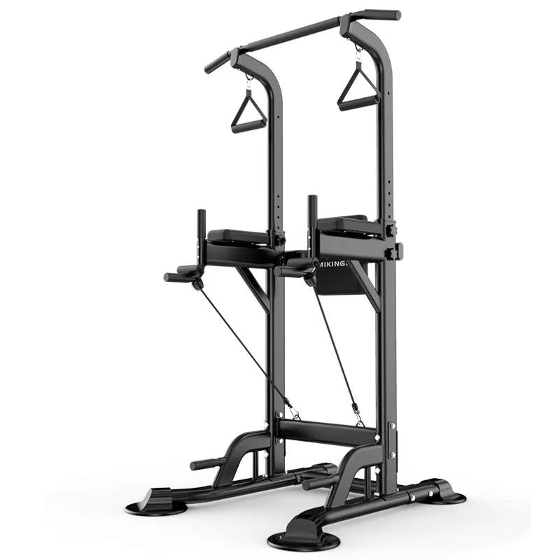 Wholesale Adjustable Height Steel Power Tower Multi-Function Fitness Dip Station Pull-up Bar for Strength Training Body Building