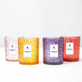 Hot Selling Custom Colorful Christmas Candle Jars Glass Jars for Candle Making Empty Candle Jars