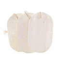 Natural Custom Size Exfoliating Body Sponge Pads Loofa /Luffa Bath Loofah With String