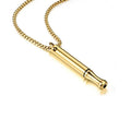 Stainless Steel Silent Design for Men and Women Breathing Necklace Anxiety Necklace for Meditation Relaxation Breathwork Tool