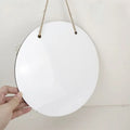 Sublimation Round Wood Hanger Door Decoration