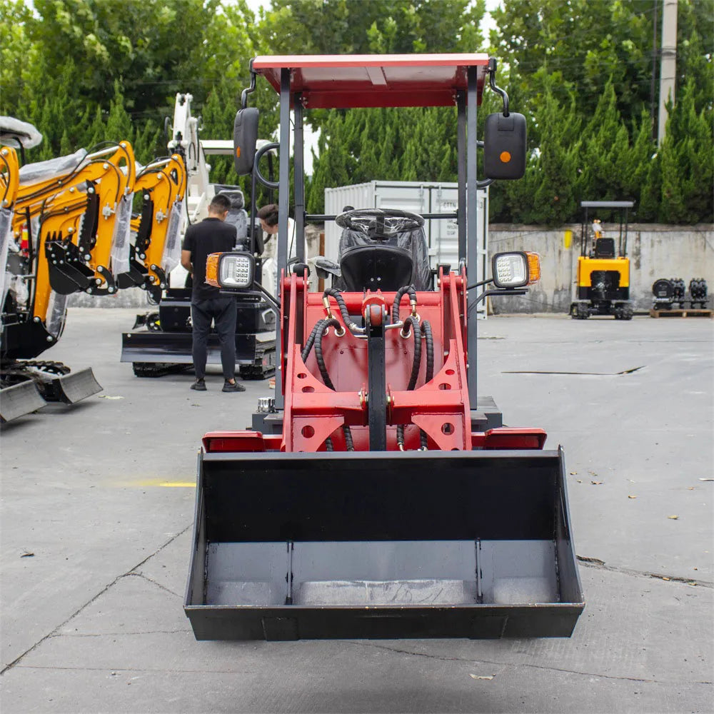 Cheap Price Mini Small Electric Loader 400kg 500kg 600 Kg Articulated Mini Skid Steer Loader