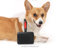 New Customized Size Pet Grooming Kit Small Stainless Needle Dog Hair Brush Plastic Handle Cat Dog Hair Cleaning Removal Comb