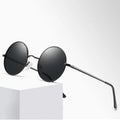 2026 New Round Polarized Sunglasses Men Fashion Metal Punk Style Trendy Sunglasses Women Party Vintage Fashion Sunglasses