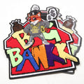 Custom Colorful Large Cute Embroidery and Towel Chenille Letters Patches Applique With Symbol