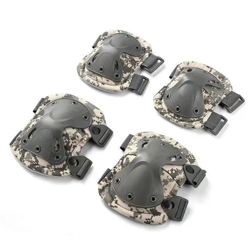 NQ SPORTS Wholesale Outdoor Fitness Protective Gear Sets CS Gear Safety Protection Riding Tactical Sports Knee and Elbow Pads