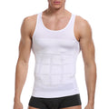 KSY Compression Shirts for Men Shapewear Vest Body Shaper Abs Abdomen Slim Tank Elastic Top Undershirt