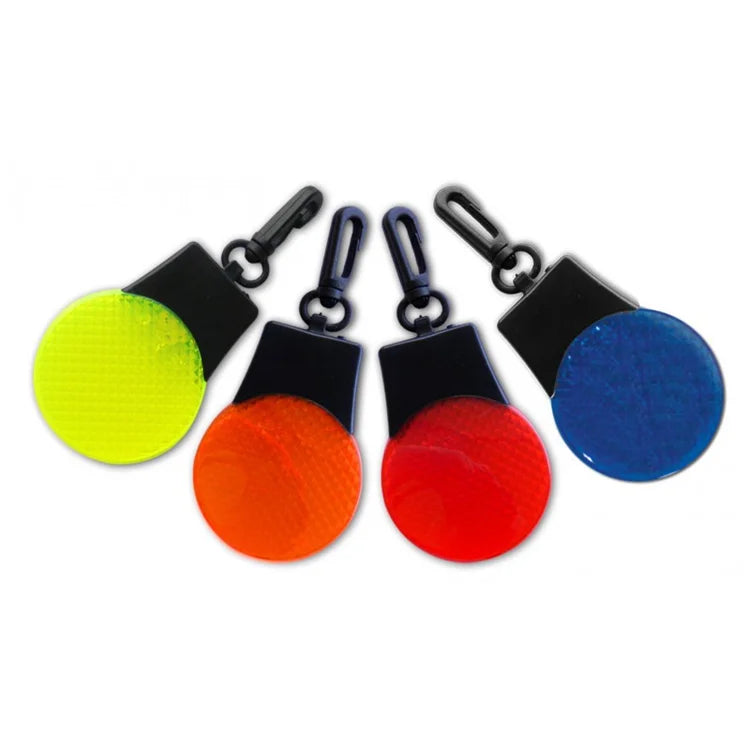 Premium Custom Keychains & Carabiners Various Logo Printed LED Reflectors Three Flashing Modes Versatile Promotional giveaways
