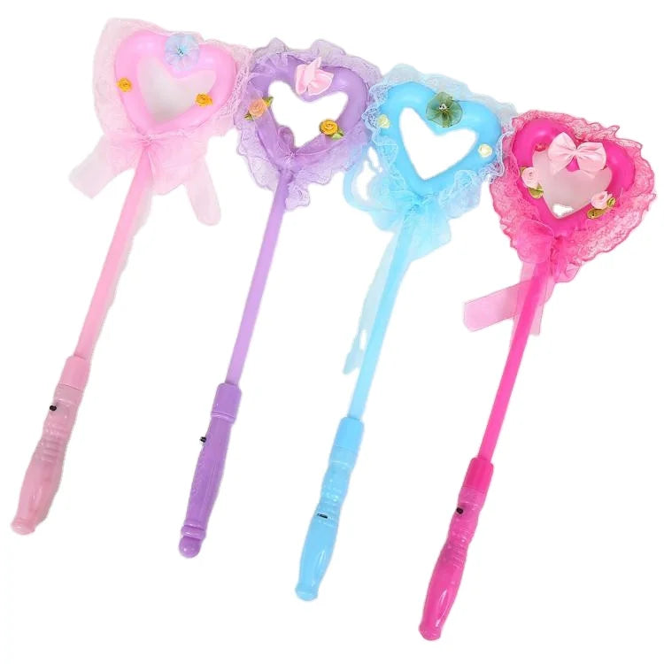 Led Toys Luminous Flashing Magic Wand LOVE Glowing Headband love fairy Glow Stick Led MegaBDM