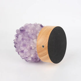 2026 Crystal Lamp Amethyst Energized Crystal Healing Stones Wedding Decor Home Lighting Decor Salt Lamp Amethyst