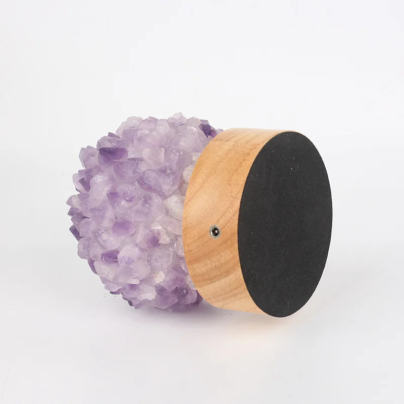 2026 Crystal Lamp Amethyst Energized Crystal Healing Stones Wedding Decor Home Lighting Decor Salt Lamp Amethyst