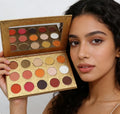 Hot Sale Gold Metal Eyeshadow Palette | Private Label Highly Pigmented Makeup | Custom Logo Cosmetic Box Wholesale