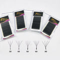 Hand Made Lash Extensions YY 3D-8D W Shape Volume Eyelash Extension  Natural Soft Matte 3D 4D 5D Clover Lashes YY Lash