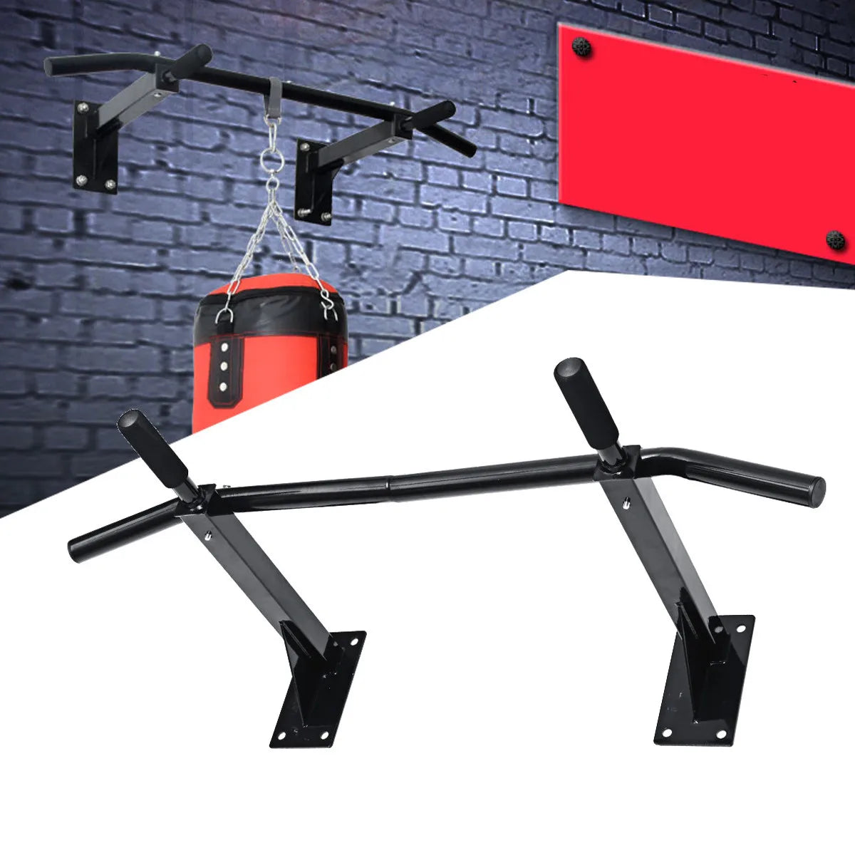 2023 Manufacturer Direct Sale Sport Body Building Home Gym Body Workout Wall Mounted Pull up Bar for Adult
