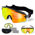 UV400 Anti-Fog Ski Goggles Multifunctional Snow Sports Sunglasses with Full-Coated Spherical Lenses for Outdoor Use