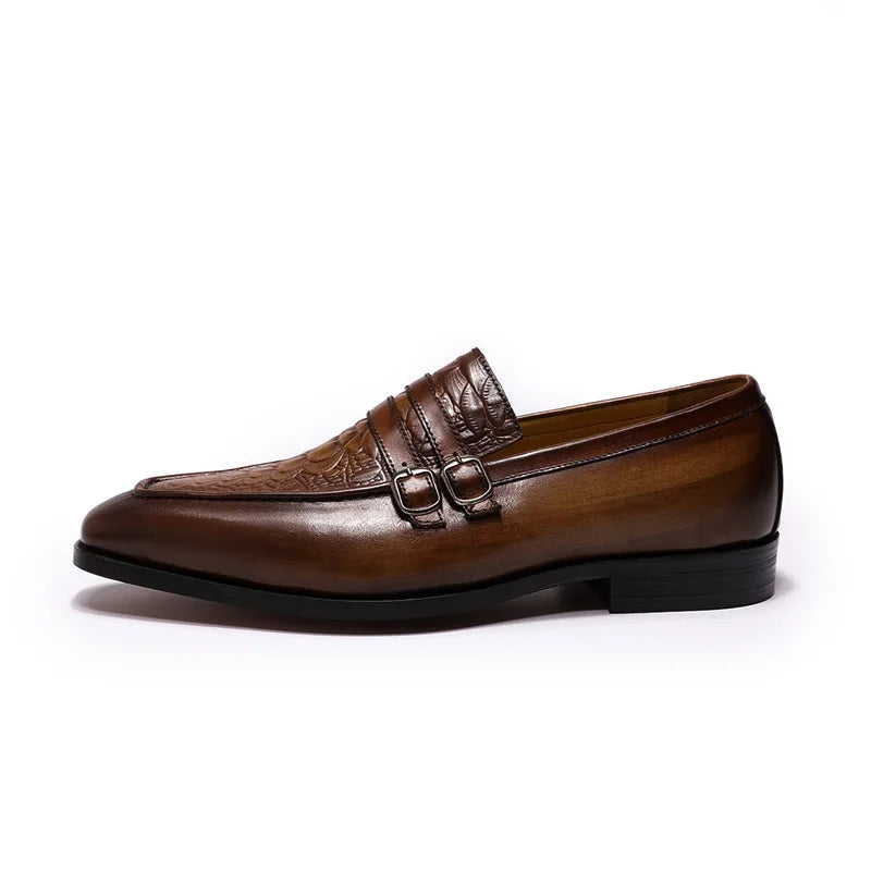 Italian Design Handmade Slip on Male Wedding Party Shoes Penny Loafers
