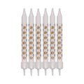 Fashion Metal Print Birthday Cake Thread Candles Birthday Candles for Party Cake Decoration