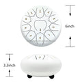 High Quality Mini Carbon Steel Tongue Percussion Drum OEM Wholesale White 6 Inch 11 Notes c Major Bag and Kit 0.8kg