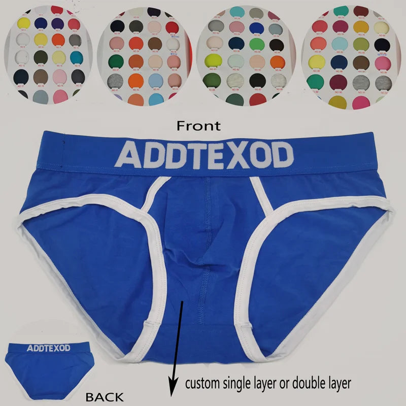 Custom Comfortable Soft Breathable Men Underwear Sexy Boxer Briefs