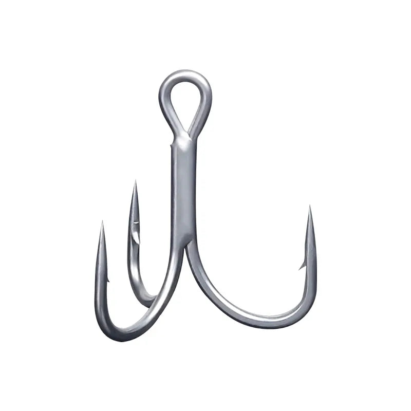 NOEBY Japan High Carbon Steel Saltwater Fishing Metal Treble Hook