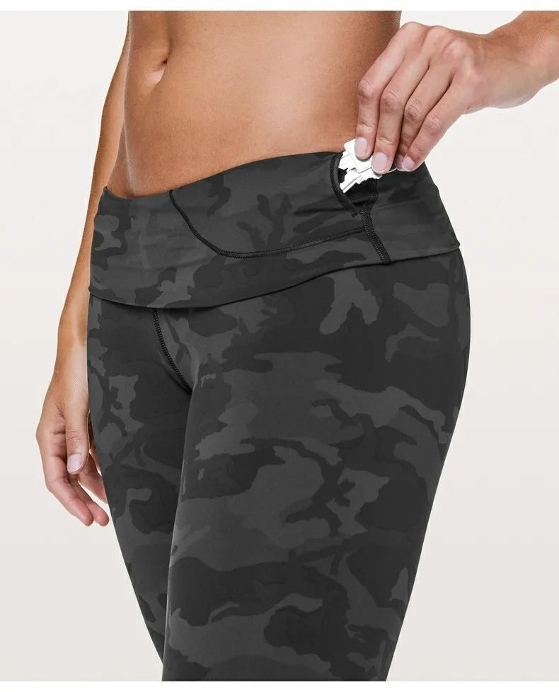 Custom Nylon Spandex Squat Proof High Waist Yoga Leggings for Women 4-Way Stretch OEM