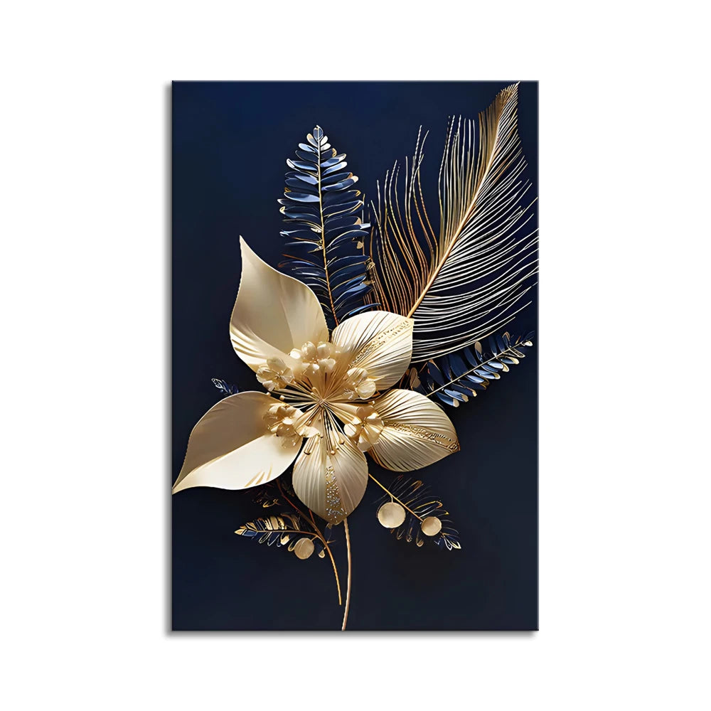 Canvas Frame Wood Custom Canvas Painting Wall Art Canvas Printing Abstract Design 3D Wall Painting Picture for Decoration
