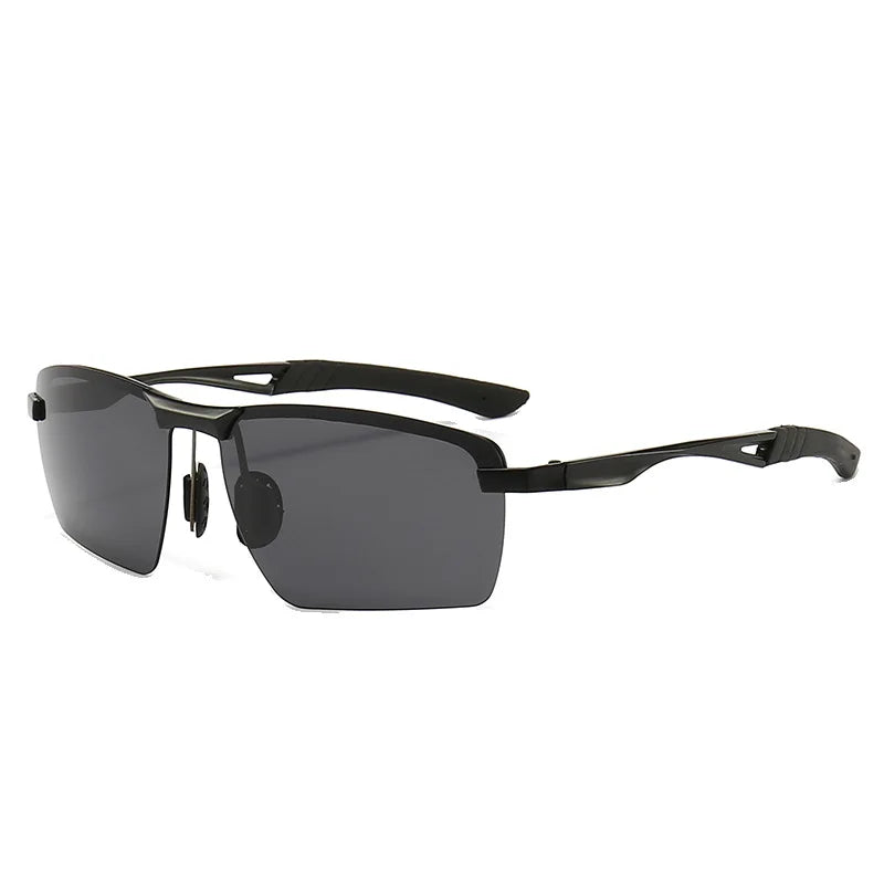 Photochromic Polarized Sunglasses for Men Day & Night Use Night Vision Enhancement Customizable Driving Fishing Glasses UV400