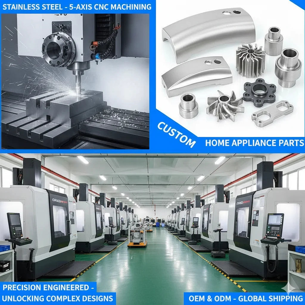 Dongguan Custom 5 AXIS CNC Machining Milling  Services Aluminum Turning for Machining ODM&OEM CNC Machining Service