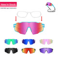 New Arrival Custom Polarized Sports Cycling Sunglasses UV400 protection Bike Glasses Running Glasses for Men Women Outdoor Daily MegaBDM