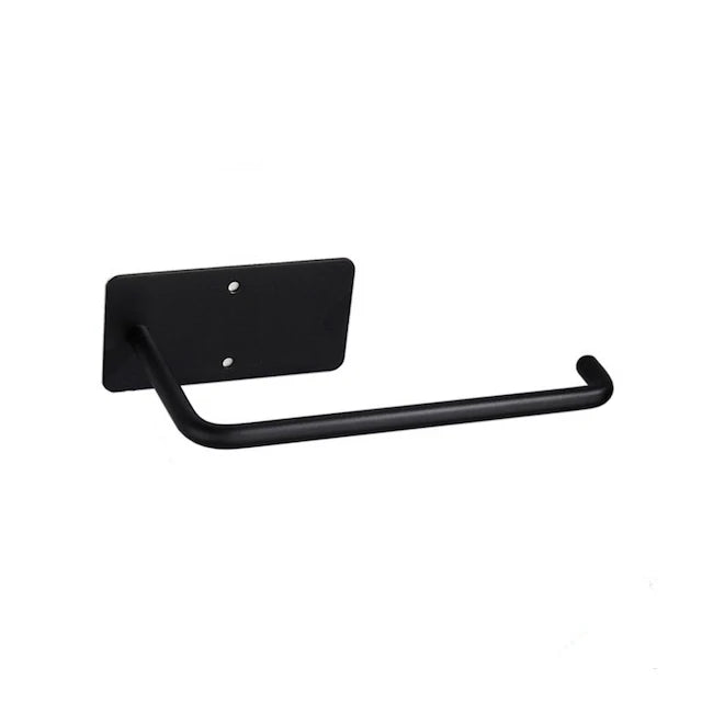Good Price New Hot Sale Products Tissue Bathroom Wall Mount Adhesive Black Toilet Paper Towel Holder Bathroom Supplies