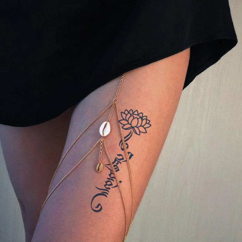 Bxtats Wholesale t Tiny Safe and Non-toxic Juice Ink Semi Permanent Tattoo Stickers Lasting 15 Days