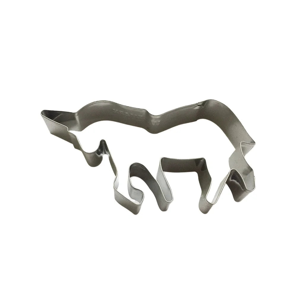 Stainless Steel Bulk Metal Custom Unicorn Cookie Cutter