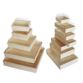 Disposable Wooden Lunch Box Japanese Style Sushi Box Packaging Box Takeaway Food Container