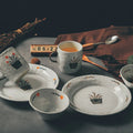 Nordic Hand-painted Flower Ceramic Tableware Rice Bowl Dish Plate  Dinnerware Sets Ceramic Dinner Porcelain Plates Dishes